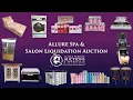 Allure Spa Salon Liquidation Auction