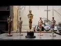 How an Oscars trophy is made See the Academy Award statuettes get made with bronze and some gold