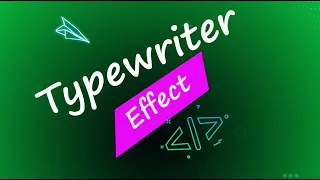 Typewriter effect on your React project Simple Typewriter effect