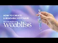 Easy DIY Guide Create Your Own Beadable Keychain with WEABLISS Silicone Beads Kit