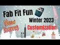 Fab Fit Fun Winter 2023 Customization New Products