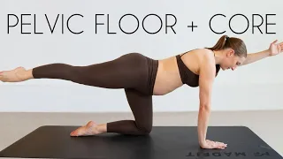 20 MIN PELVIC FLOOR + CORE WORKOUT | Connection & Coordination for Pregnancy