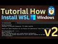 How to install WSL last version in Windows from PowerShell