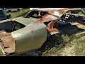 Oregon Mopar yard tour May 2023 A B E body parts and projects dodge