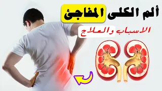 أسباب ألم الكلى المفاجئ دندنها