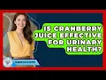 Is Cranberry Juice Effective for Urinary Health Bladder Health Support News