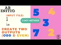 2 Easy Methods to Solve Odd or Even Numbers - Abinitio Interview Qs