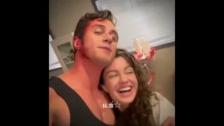 يازجي واونور من كواليس مشهد موت دوروك Kardeşlerim الاسدور Asdor اسيا دوروك اخوتي 