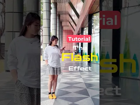Use this ⚡️flash effect to create a quick transition! #inshot #tutorial #reelstrend #transition