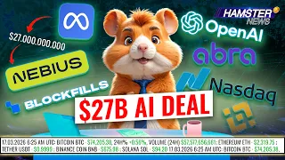 Meta bets $27B on AI, BlockFills goes bust, Binance clears names ⚡️ Hamster News