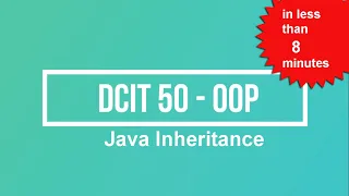 Java Object Orient Programming Inheritance Java Programming DCIT 50 Tagalog