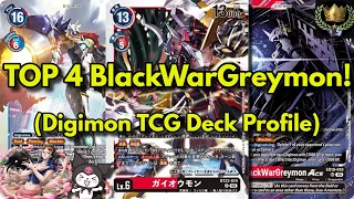 BlackWarGreymon - Top 4 Deck Profile Locals Topping
