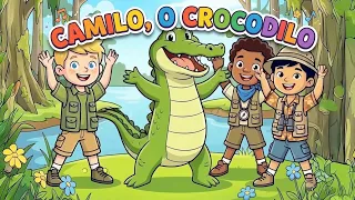 Camilo, o Crocodilo 🐊 | Canção Infantil Engraçada & Divertida