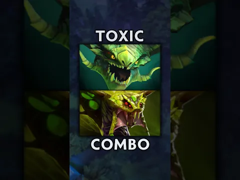 The Toxic Combo (Venomancer and Viper) Dota 2 #Dota2