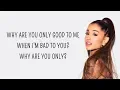 Download Lagu Ariana Grande - Bad To You (Lyrics) feat. Normani, Nicki Minaj