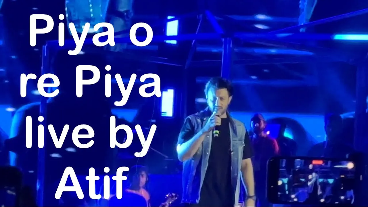 Piya o re piya| Atif Aslam concert in Dhaka, Bangladesh| বাংলাদেশে আতিফ আসলাম| best video 4k