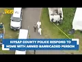 1 in custody after deputies respond to Kitsap County home with armed barricaded person