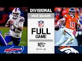 Buffalo Bills vs Denver Broncos FULL GAME NFL 2025 Season AFC Divisional Game