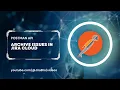 Postman API - Archiving issues in Jira Cloud