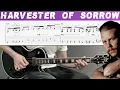 Download Lagu METALLICA - HARVESTER OF SORROW (Guitar cover with TAB | Lesson) - 2025