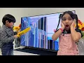 TV Toot gaya 😢 | Accident at Home | Story about Safe play!