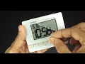 Casio Digital Desk Clock DQ-747 -