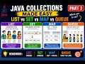 List vs Set vs Map vs Queue in Java Java Collections Made Easy Part 3