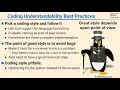 L04 06 Code Understandability Best Practices