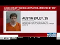Logan County Schools employee arrested by Kentucky State Police on child sexual abuse material ch