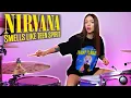Lagu Nirvana - Smells Like Teen Spirit - Drum Cover by Kristina Rybalchenko