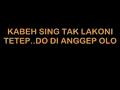 Download Lagu Mangan Ra Njaluk Kowe😄😄