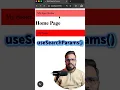 Next js URL Query Params useSearchParams Explained