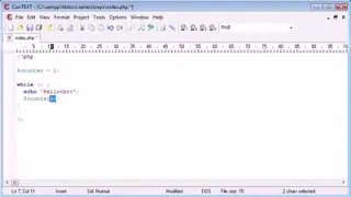 Beginner PHP Tutorial 25 while Loop YouTube