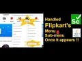 How to handle drop down menu in Flipkart web page SDET-tech