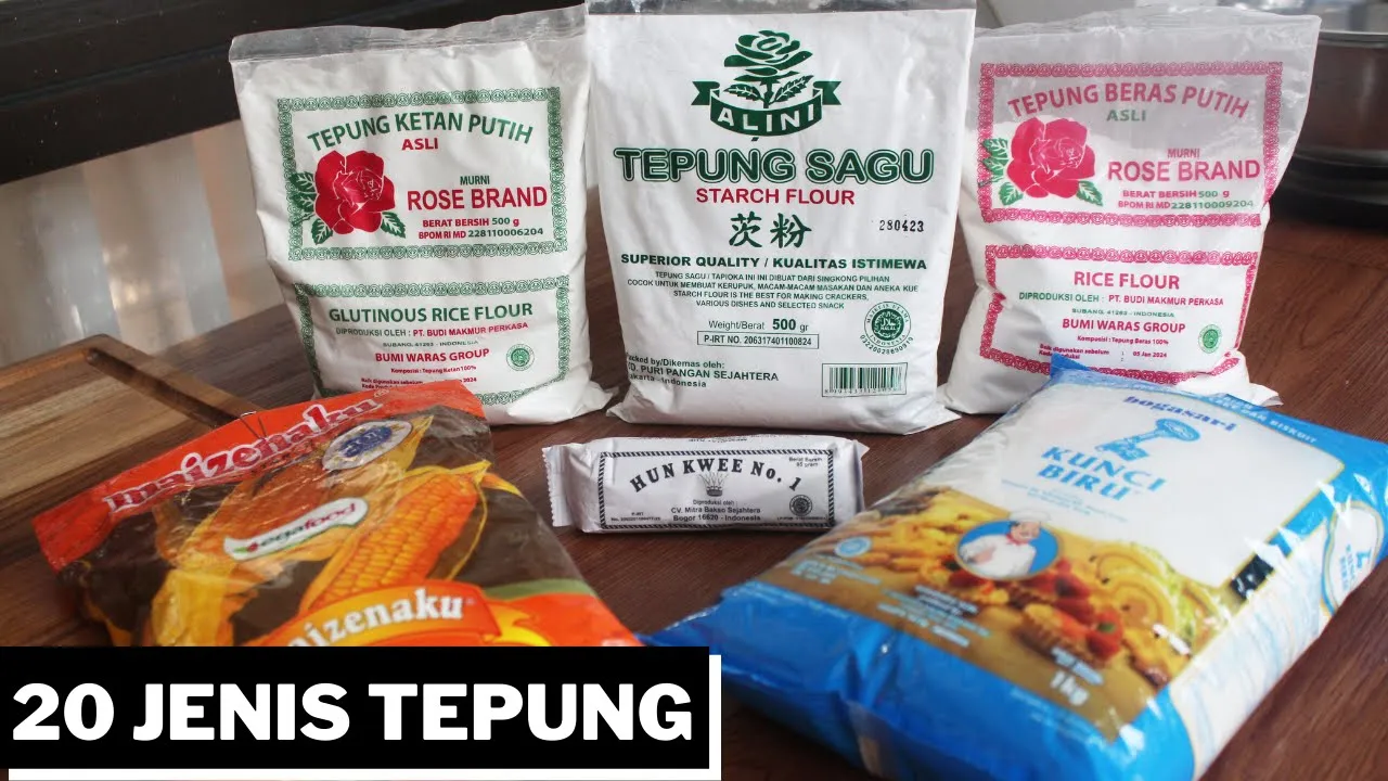 35. 20 JENIS TEPUNG UNTUK MEMBUAT KUE 35. 20 JENIS TEPUNG UNTUK MEMBUAT KUE
