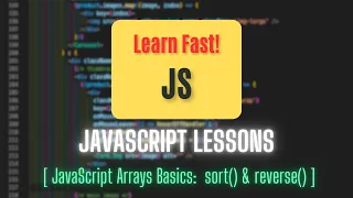JavaScript Arrays sort reverse