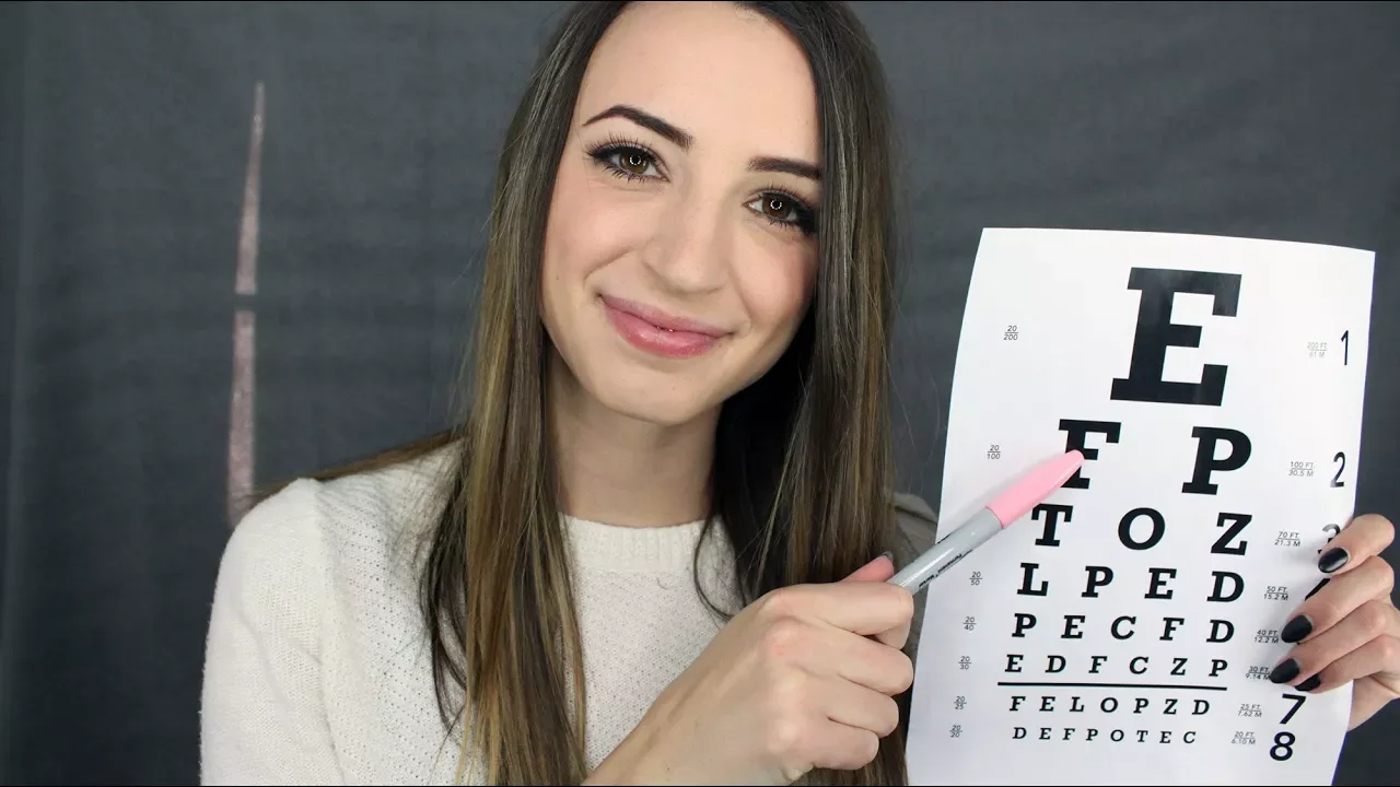 [ASMR] Eye Exam Nurse Roleplay