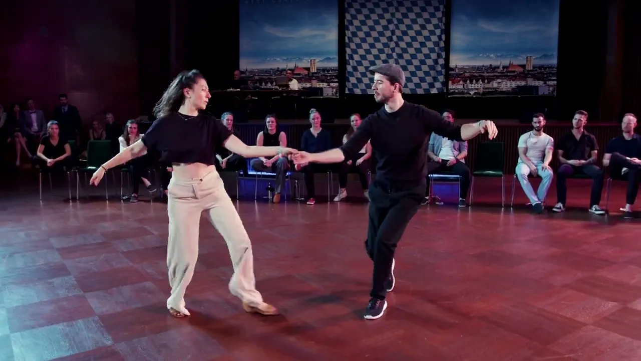 Attila Kobori & Marie Soldevilla - 2nd place All-Stars Jack&Jill Finals - Bavarian Open 2023