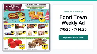 Food Town Weekly Ad 26 - 26 Best Deals