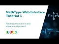MathType web interface tutorial 3
