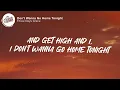 Three Days Grace - Don't Wanna Go Home Tonight (Lyrics)