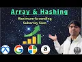 LeetCode 1800 Maximum Ascending Subarray Sum Python One-Pass Array Scan AlgoYogi