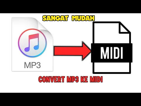 Download MP3 Cara mengubah file mp3 ke Midi dengan mudah