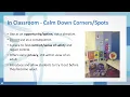 Calming Corners in the Classroom
