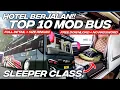 HOTEL BERJALAN‼️ TOP 10 MOD BUS SLEEPER CLASS | MOD BUSSID