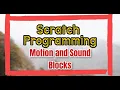 Scratch Programming Lesson 4 Motion and Sound Blocks Discussion - Tr Justine