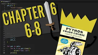 Python Crash Course Chapter 6 Try It Yourself 6-8 Beginner Python Practice Problem Walkthrough