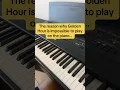 Download Lagu Why is Golden Hours impossible on the piano?@JVKE#JVKE #goldenhour #piano #tuning #frequency #fyp