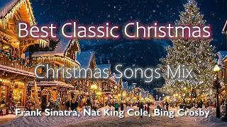 Frank Sinatra, Nat King Cole, Bing Crosby & Christmas Oldies 🎵🎄🎁Best Classic Christmas 🎁