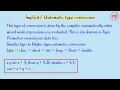 Type conversion in java